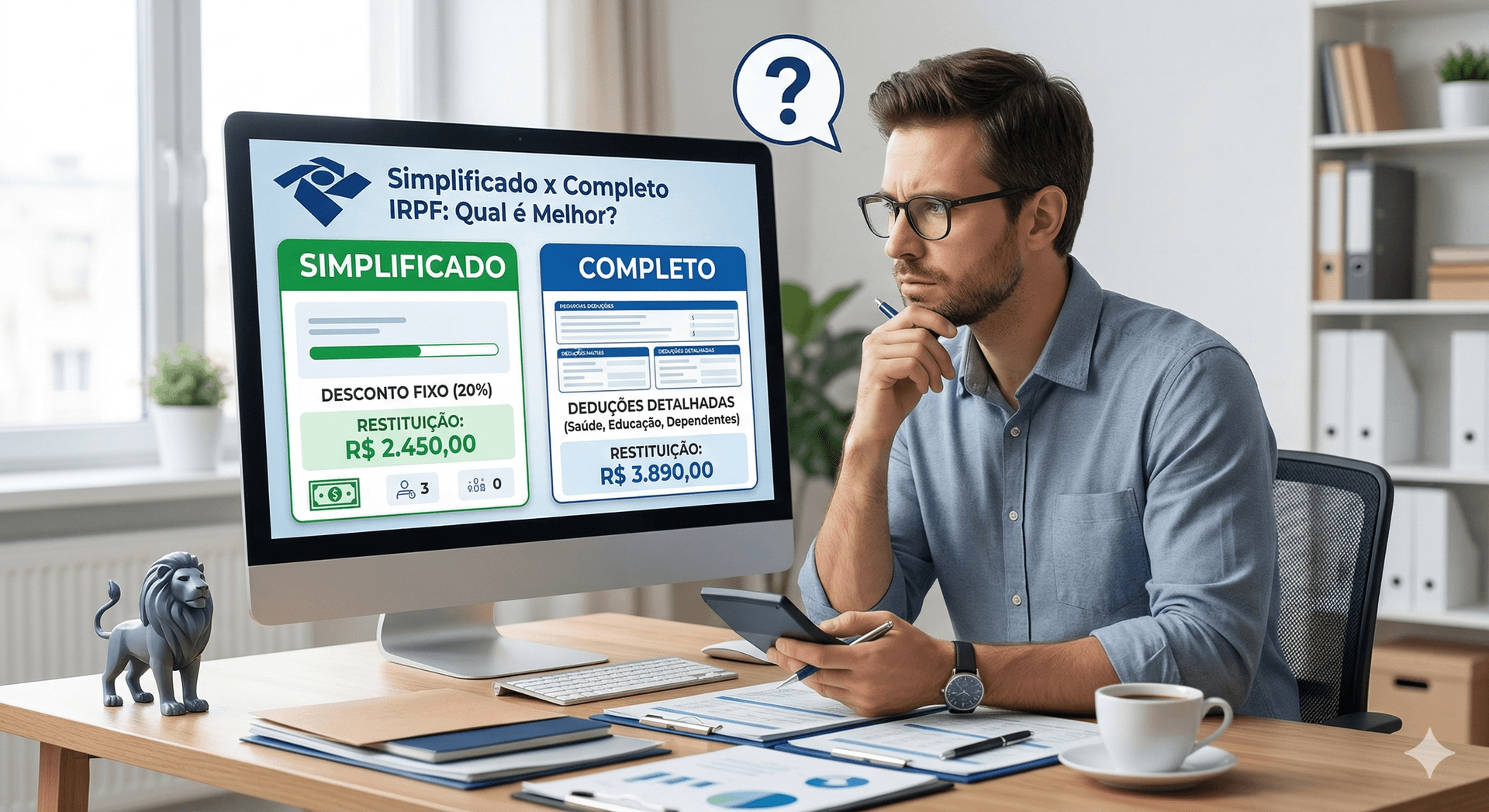 Entenda as diferenças entre o IRPF Simplificado e o IRPF Completo